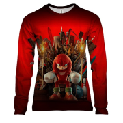 Женский 3D лонгслив Knuckles TV