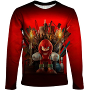 Детский 3D лонгслив Knuckles TV