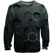 3D світшот Honeycomb Hexagons