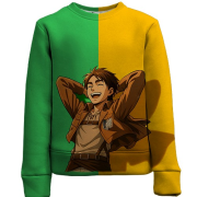 Дитячий 3D світшот Eren Yeager Laughing