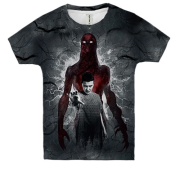 Дитяча 3D футболка Eleven vs Vecna Stranger Things