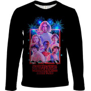 Дитячий 3D лонгслів Stranger Things 80-ті