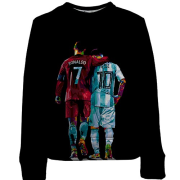 Дитячий 3D світшот Cristiano Ronaldo x Lionel Messi