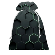 3D Подарунковий мішечок Honeycomb Hexagons
