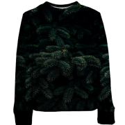 Дитячий 3D світшот з ялиновими гілками