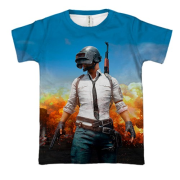 3D футболка PlayerUnknowns Battlegrounds PUBG