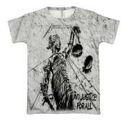 3D футболка Metallica - And Justice for All