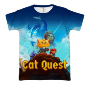 3D футболка Cat Quest