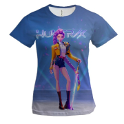 Женская 3D футболка Rumi (Huntrix) - KPop Demon Hunters