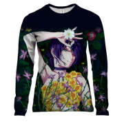 Жіночий 3D лонгслів Chainsaw Man - Reze