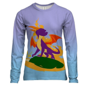 Женский 3D лонгслив Spyro the Dragon