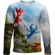 Детский 3D лонгслив Unravel Two