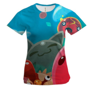 Женская 3D футболка Slime Rancher