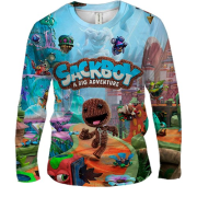 Мужской 3D лонгслив Sackboy: A Big Adventure, logo