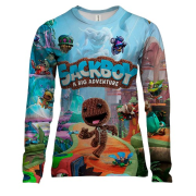 Женский 3D лонгслив Sackboy: A Big Adventure, logo