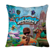 3D подушка Sackboy: A Big Adventure, logo
