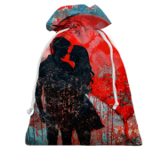 3D Подарунковий мішечок Love couple, Romantic