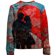 Детский 3D свитшот Love couple, Romantic