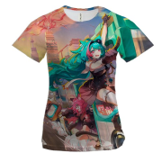 Жіноча 3D футболка NTE: Neverness to Everness