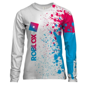 Жіночий 3D лонгслів Roblox яскраві фарби