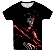 Детская 3D футболка Ghost - Call of Duty