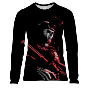 Женский 3D лонгслив Ghost - Call of Duty