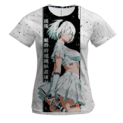 Жіноча 3D футболка YoRHa No.2 Type B