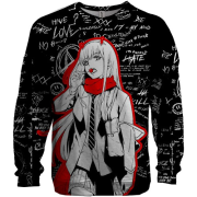 3D світшот 02 - Милий у Франксі