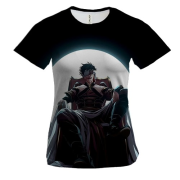 Женская 3D футболка Record of Ragnarok - Qin Shi Huang