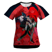 Жіноча 3D футболка Chainsaw Man - Reze Arc Poster