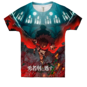 Дитяча 3D футболка Засуджений бути героєм