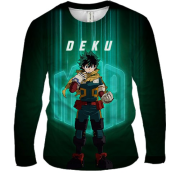Мужской 3D лонгслив Deku - MHA