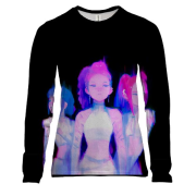 Женский 3D лонгслив KPop DH art