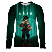 Женский 3D лонгслив Deku - MHA