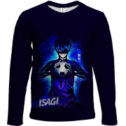 Дитячий 3D лонгслів Isagi - Blue Lock