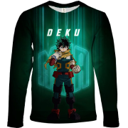 Дитячий 3D лонгслів Deku - MHA