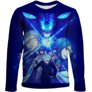 Дитячий 3D лонгслів Blue Exorcist