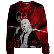 Дитячий 3D світшот Power x Dragon, red