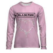Жіночий 3D лонгслів Blackpink Heart (pink)