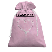 3D Подарунковий мішечок Blackpink Heart (pink)