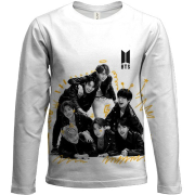 Дитячий 3D лонгслів BTS Map of the Soul