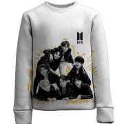 Дитячий 3D світшот BTS Map of the Soul