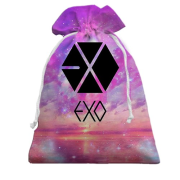 3D Подарунковий мішечок EXO Рожеві хмари
