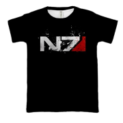 3D футболка N7 distressed