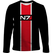 Дитячий 3D лонгслів N7 (Зі смугою)