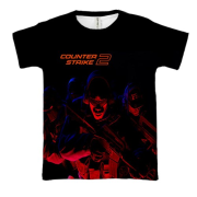 3D футболка CS2 - FBI (CT)