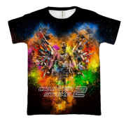 3D футболка CS2 colorful splash