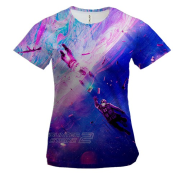 Жіноча 3D футболка CS2 - two sides
