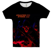 Дитяча 3D футболка CS2 - FBI (CT)