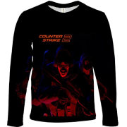 Дитячий 3D лонгслів CS2 - FBI (CT)